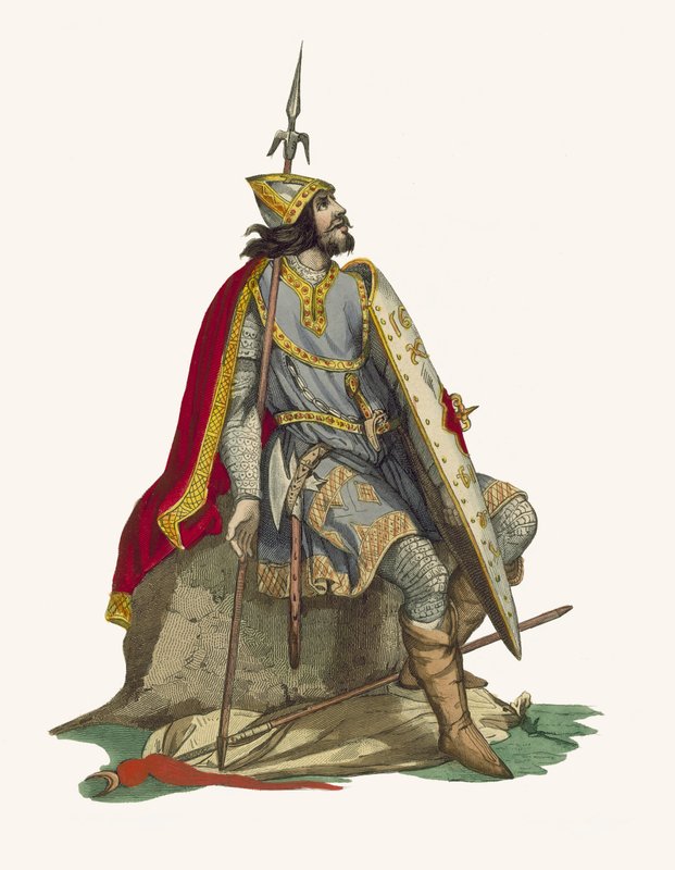 Charles Martel av French School