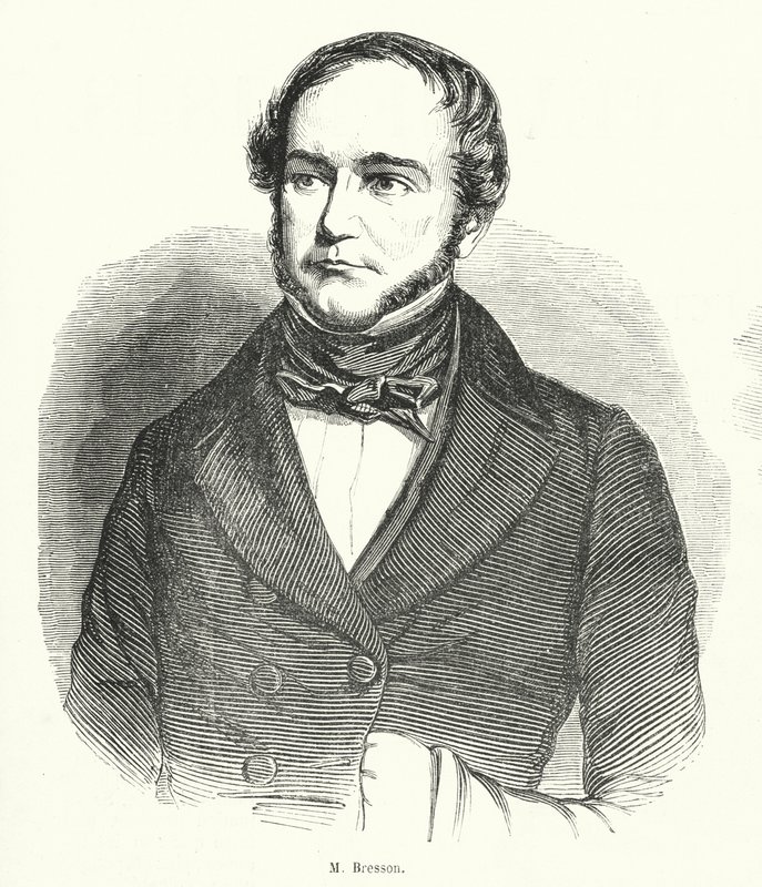 Charles-Joseph Bresson , fransk politiker og diplomat av French School