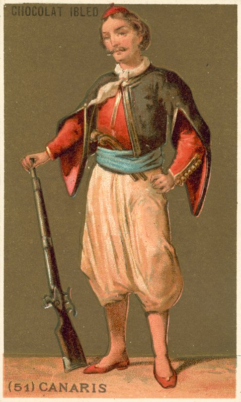 Constantine Canaris , gresk admiral og politiker av French School