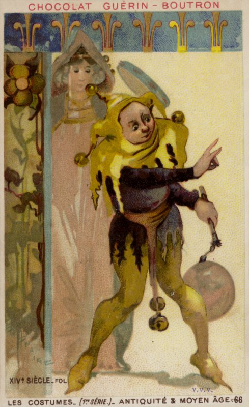 Fool, 1300-tallet av French School