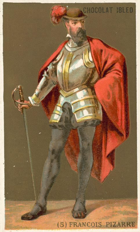 Francisco Pizarro, spansk erobrer av French School