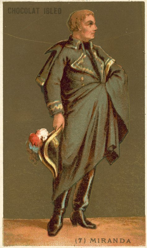 Francisco de Miranda , venezuelansk revolusjonær av French School