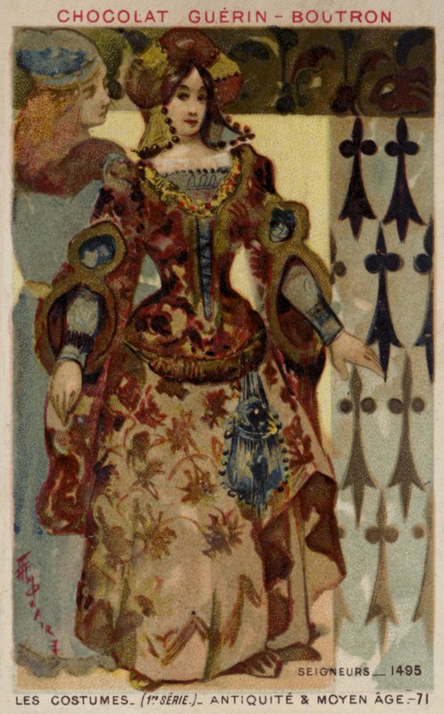 Herre og frue, 1495 av French School