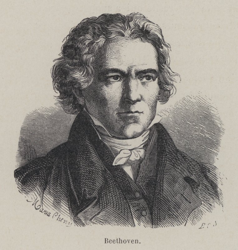 Ludwig van Beethoven , tysk komponist av French School