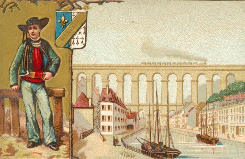 Morlaix, Bretagne av French School