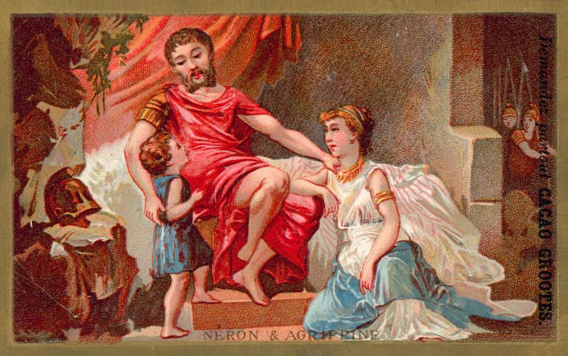 Nero og Agrippina av French School