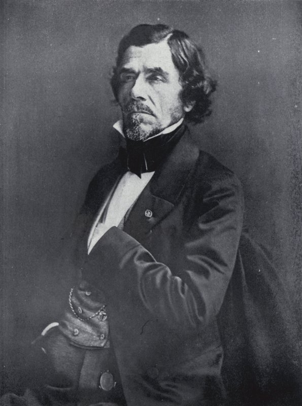 Maleren Eugene Delacroix av 1820 1910 after Nadar