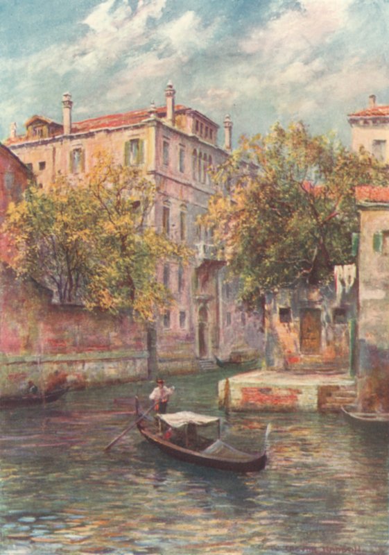 Palazzo Dona fra Rio S Polo av A. Trevor Haddon