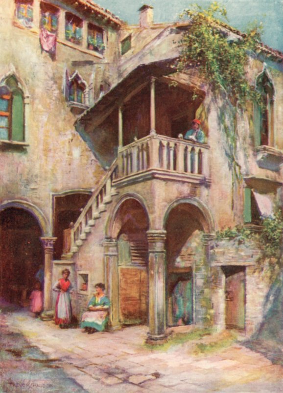 Trapp Palazzo Loredan av A. Trevor Haddon