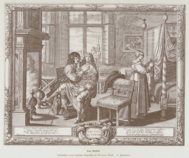 Tactus (berøringen) av Abraham (after) Bosse