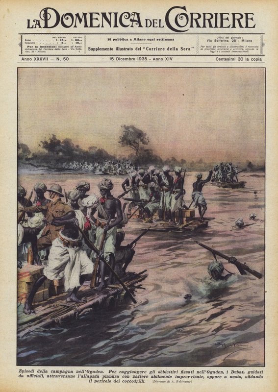 Episoder fra Ogaden-kampanjen av Achille Beltrame