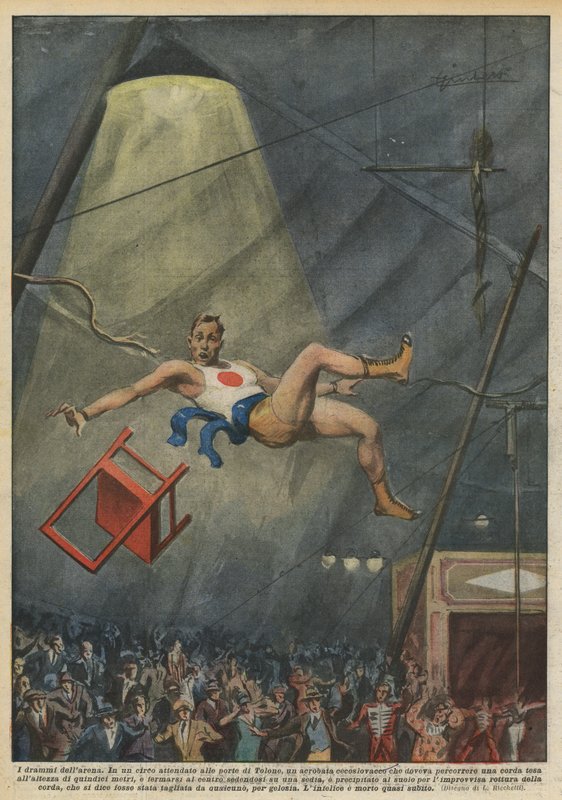 Arenaens skuespill av Achille Beltrame