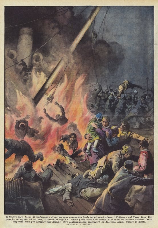 Den tragiske innsatsen av Achille Beltrame