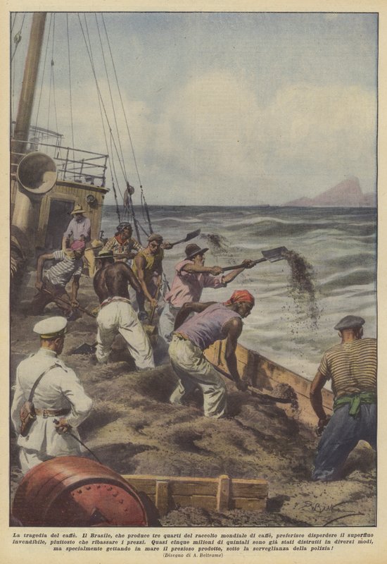 Kaffens tragedie av Achille Beltrame