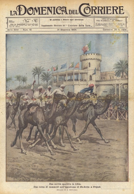 En sportslig nyhet i Libya av Achille Beltrame