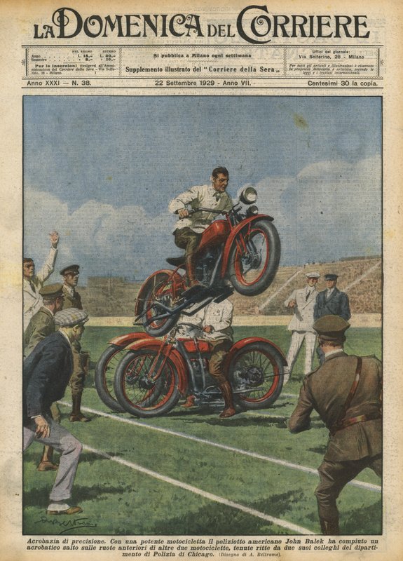 Presisjonsstunt av Achille Beltrame
