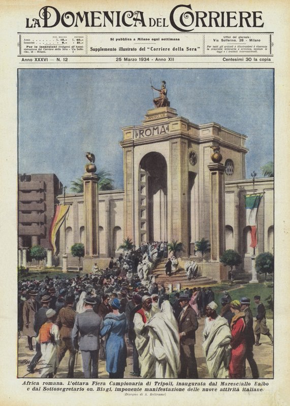 Afrika romana av Achille Beltrame