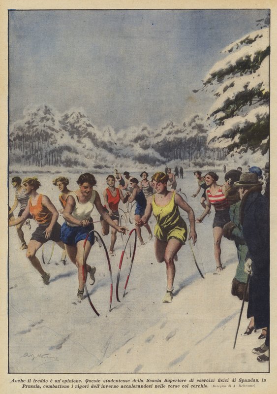 Selv kulden er en mening av Achille Beltrame