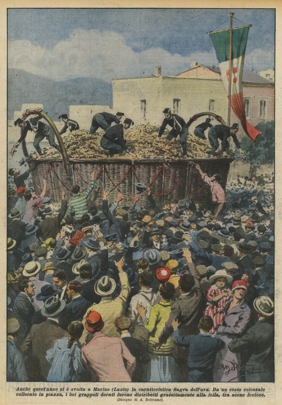 Også i år ble den karakteristiske druefestivalen holdt i Marino (Lazio) av Achille Beltrame