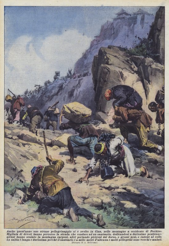 Også i år fant en merkelig pilegrimsreise sted i Kina, i fjellene vest for Beijing av Achille Beltrame