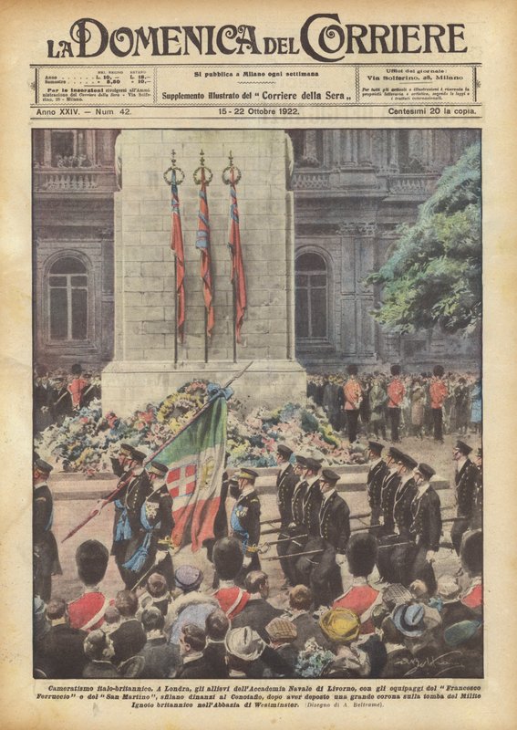 Italiensk-britisk kameratskap av Achille Beltrame