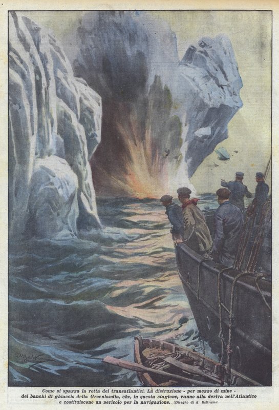 Hvordan den transatlantiske ruten sveiper av Achille Beltrame
