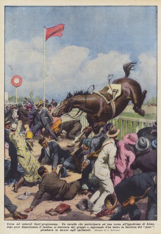 Uplanlagt hinderløype av Achille Beltrame