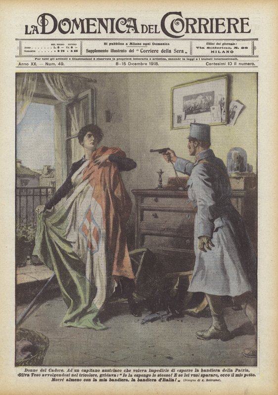 Kvinner fra Cadore av Achille Beltrame