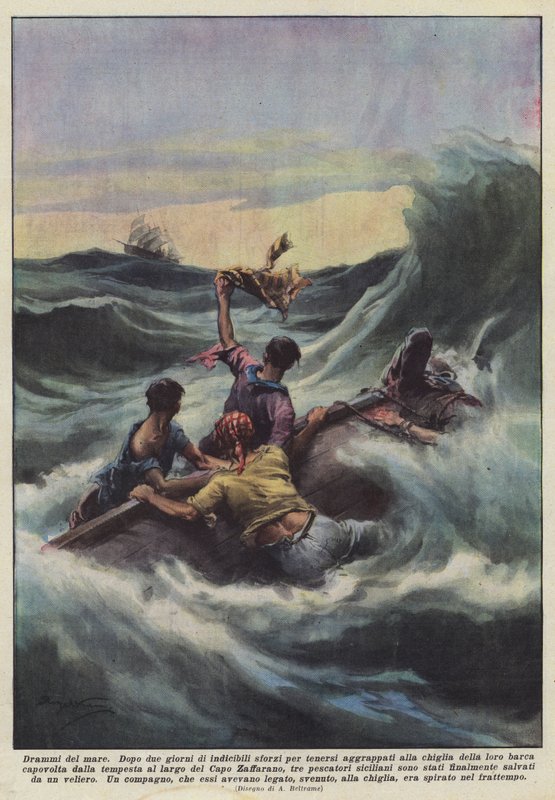 Dramaer fra havet av Achille Beltrame