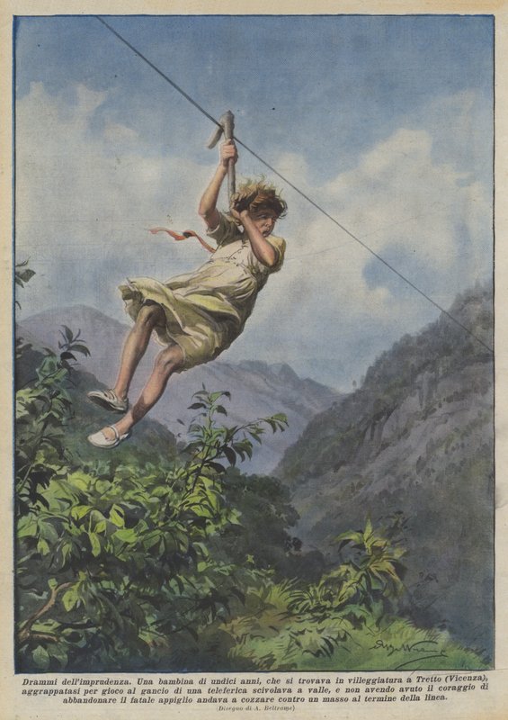Dramaer av uforskammethet av Achille Beltrame