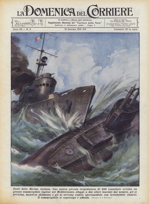 Herligheter fra den italienske marinen av Achille Beltrame
