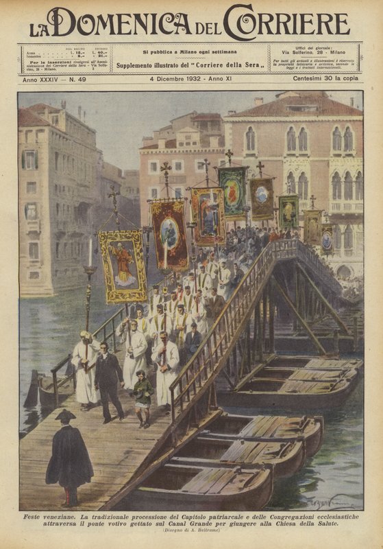 Venetianske festivaler av Achille Beltrame