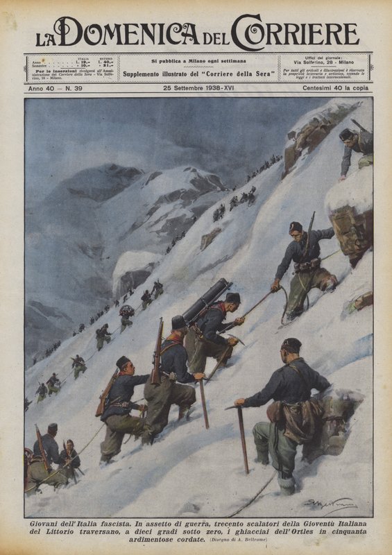 Unge mennesker fra det fascistiske Italia av Achille Beltrame