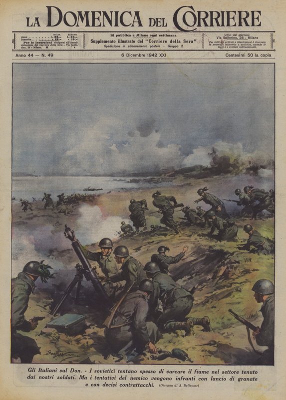 Italienerne på Don av Achille Beltrame