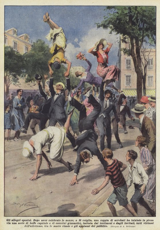 De glade nygifte av Achille Beltrame