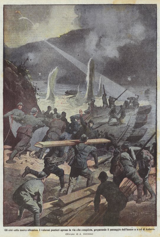 Heltene i den nye offensiven av Achille Beltrame