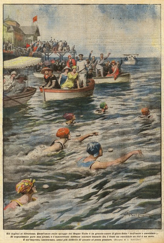 Britene har det gøy av Achille Beltrame