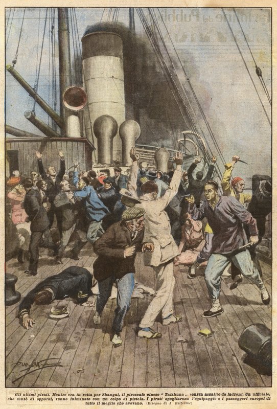 De siste piratene av Achille Beltrame