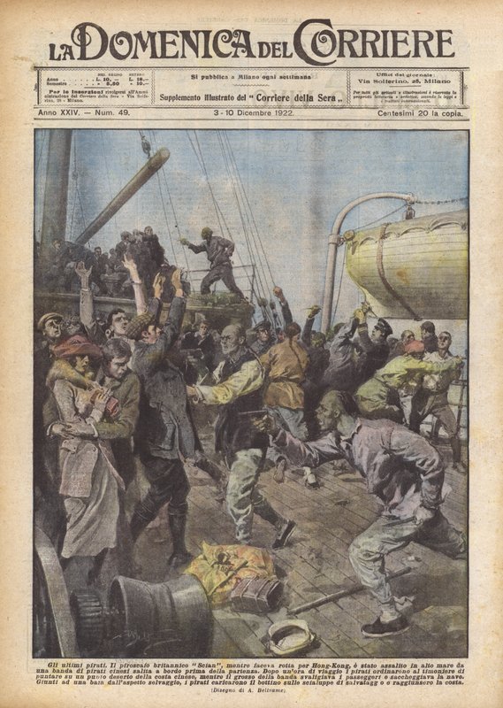 De siste piratene av Achille Beltrame
