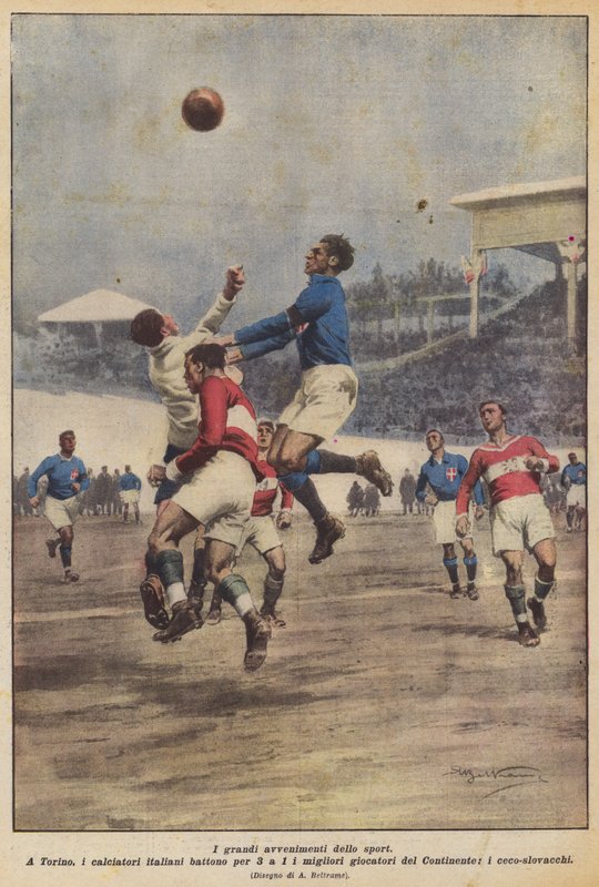 De store sportsbegivenhetene av Achille Beltrame