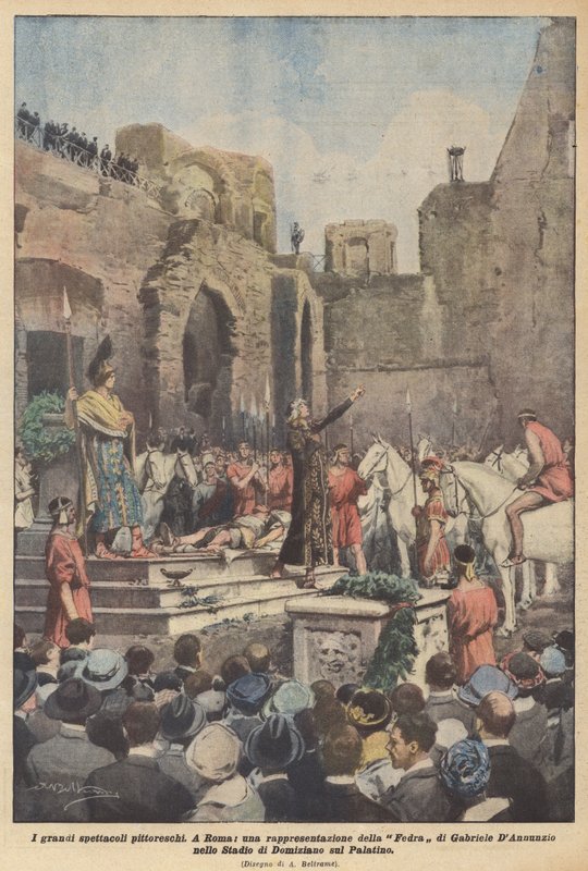 De flotte pittoreske showene av Achille Beltrame