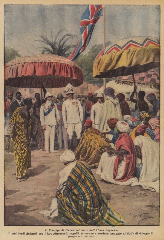 Prinsen av Wales i hjertet av tropisk Afrika av Achille Beltrame