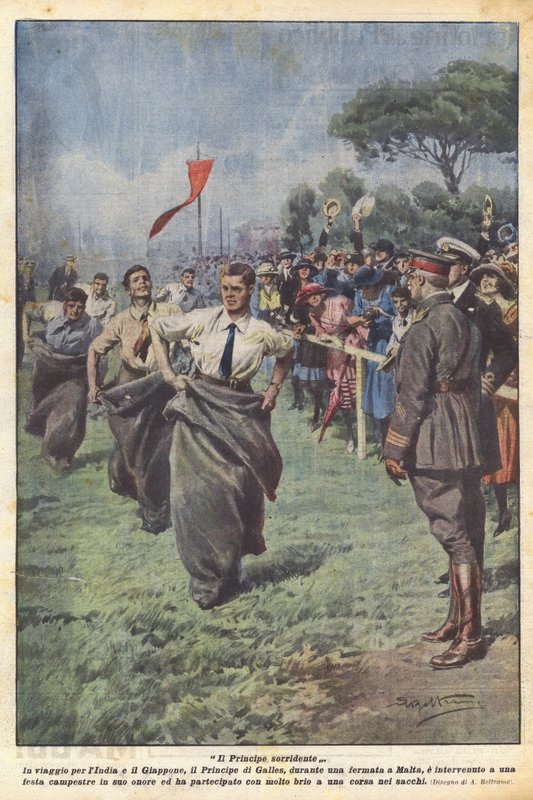 Den smilende prinsen av Achille Beltrame