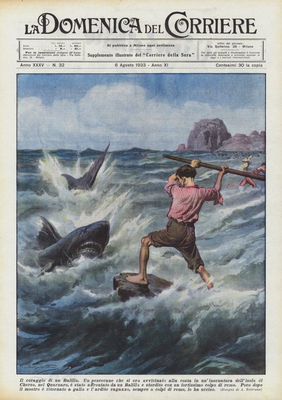 Motet til en Balilla av Achille Beltrame