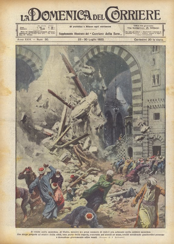 Sammenbruddet i moskeen av Achille Beltrame