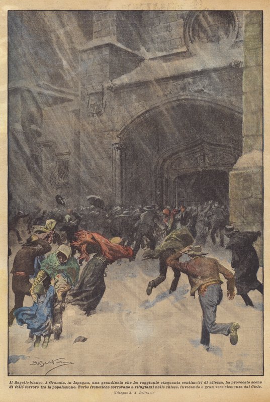 Den hvite plagen av Achille Beltrame