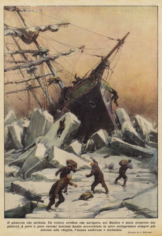 Den knusende isen av Achille Beltrame