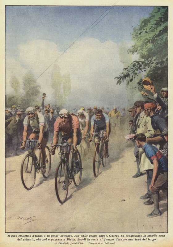 Sykkelturen i Italia er i full gang av Achille Beltrame