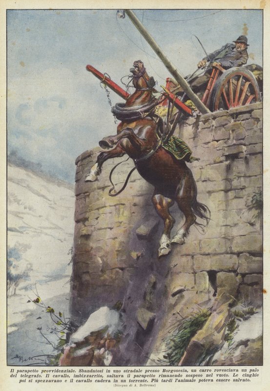 Den forsynsmessige brystningen av Achille Beltrame