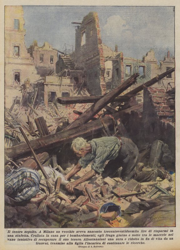 Den begravde skatten av Achille Beltrame